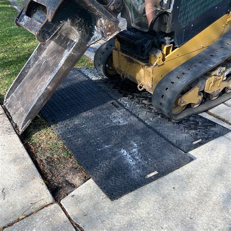 rubber mats for skid steer|4x8 skid steer mat.